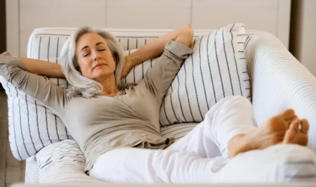 Relajarse después del trabajo